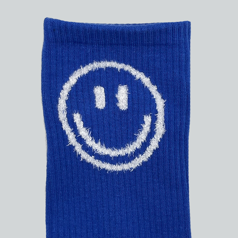 Chaussettes Smile Bleu